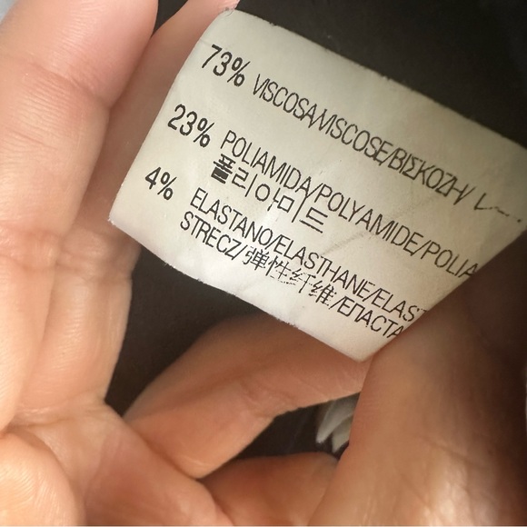 NWOT ZARA Basic High Rise Bodycon Mini Skirt in Black - Picture 10 of 10